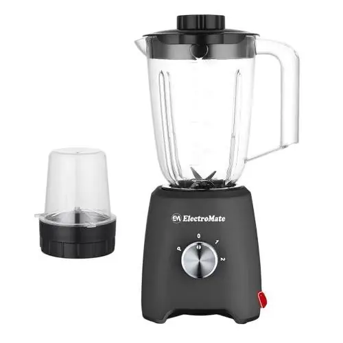 ElectroMate 2 In 1 Blender BD-04 – 1.6L 350W Heavy Duty Kitchen Blender